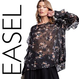 πCOMING SOONπ EASEL NWT TOP BLACK